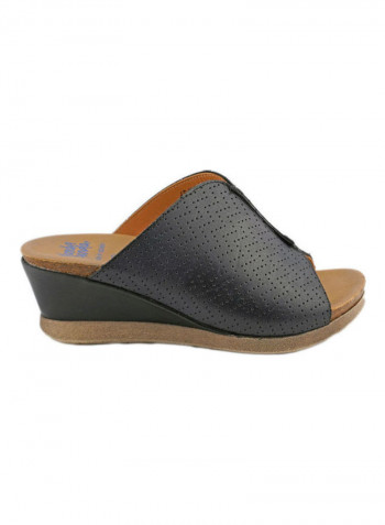 Comfortable Slip On Casual Sandals Black