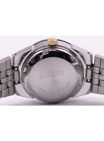 Men's 5 Automatic Water Resistant Analog Watch SYMG73J1
