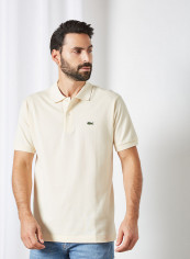 Classic Fit Polo Naturel Clair