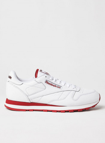 Classic Leather Sneakers White