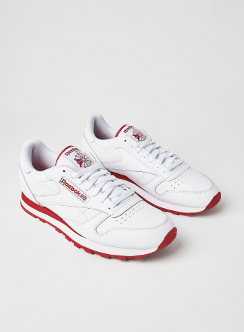 Classic Leather Sneakers White