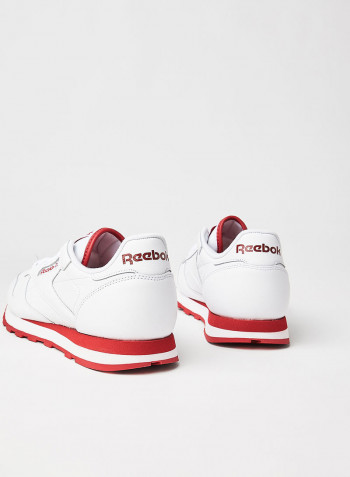 Classic Leather Sneakers White