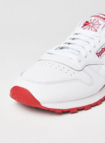 Classic Leather Sneakers White