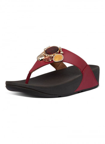 Lulu Cluster Maroon