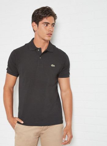 Classic Fit Polo Black