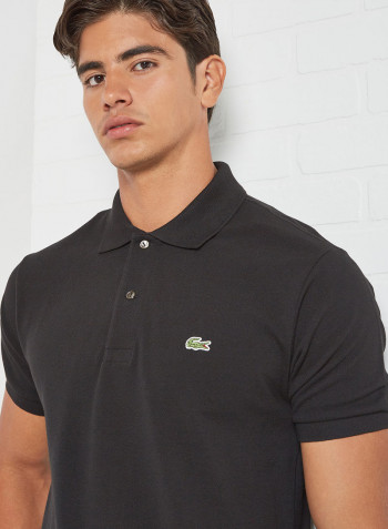 Classic Fit Polo Black