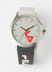 Men's Colorblock Logo Watch