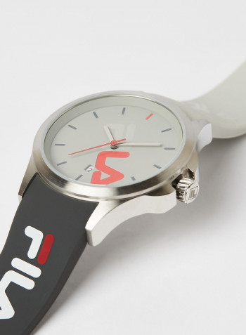 Men's Colorblock Logo Watch
