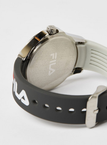 Men's Colorblock Logo Watch