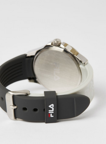 Men's Colorblock Logo Watch