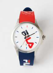Men's Colorblock Logo Watch