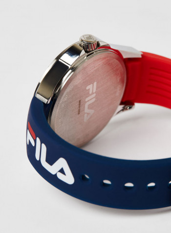Men's Colorblock Logo Watch