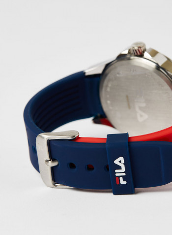 Men's Colorblock Logo Watch