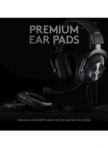 Pro X Gaming Headset With Blue Voice Black