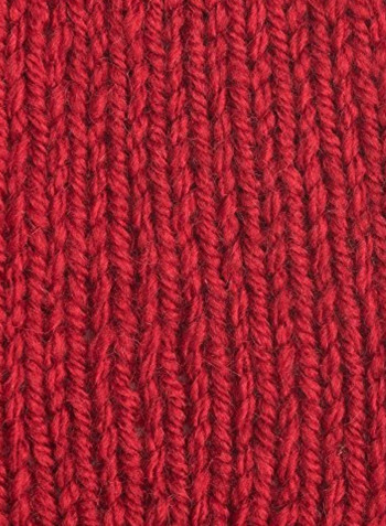 Medium Worsted Knitting Yarn Barn Red 208yard