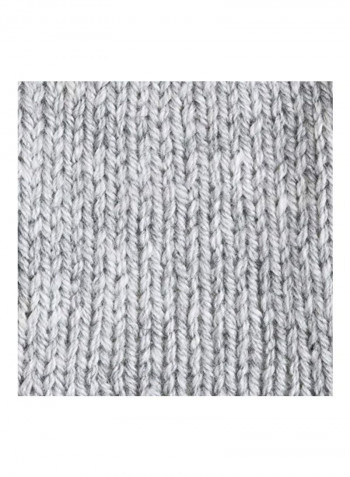 Medium Worsted Knitting Yarn Pale Grey 208yard
