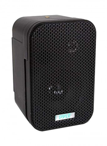 2-Piece Speaker System PDWR30B Black/Brown