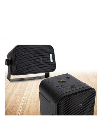 2-Piece Speaker System PDWR30B Black/Brown