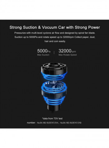 Portable Handheld Wireless Car Cleaner