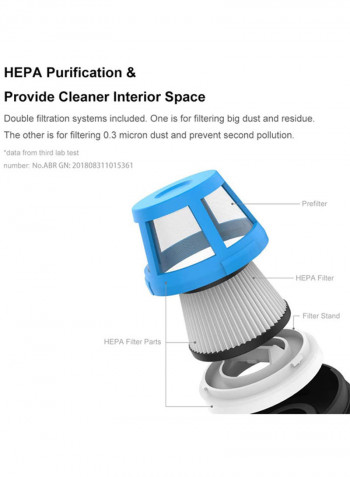Portable Handheld Wireless Car Cleaner