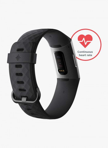 Charge 3 Fitness Tracker With Swim Tracking Black/Graphite