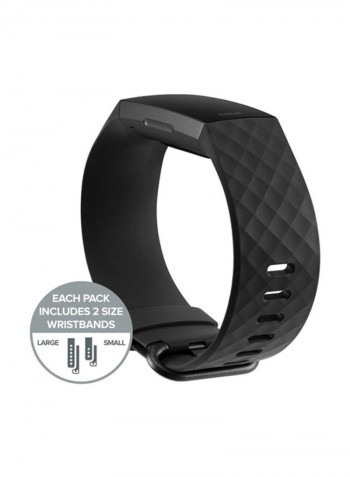 Charge 3 Fitness Tracker With Swim Tracking Black/Graphite