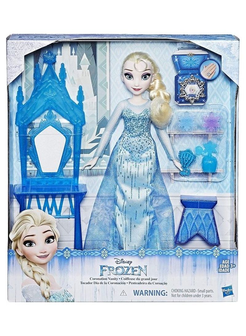 Disney Frozen Fur Real Friends Elsa Fashion Doll With Accessory