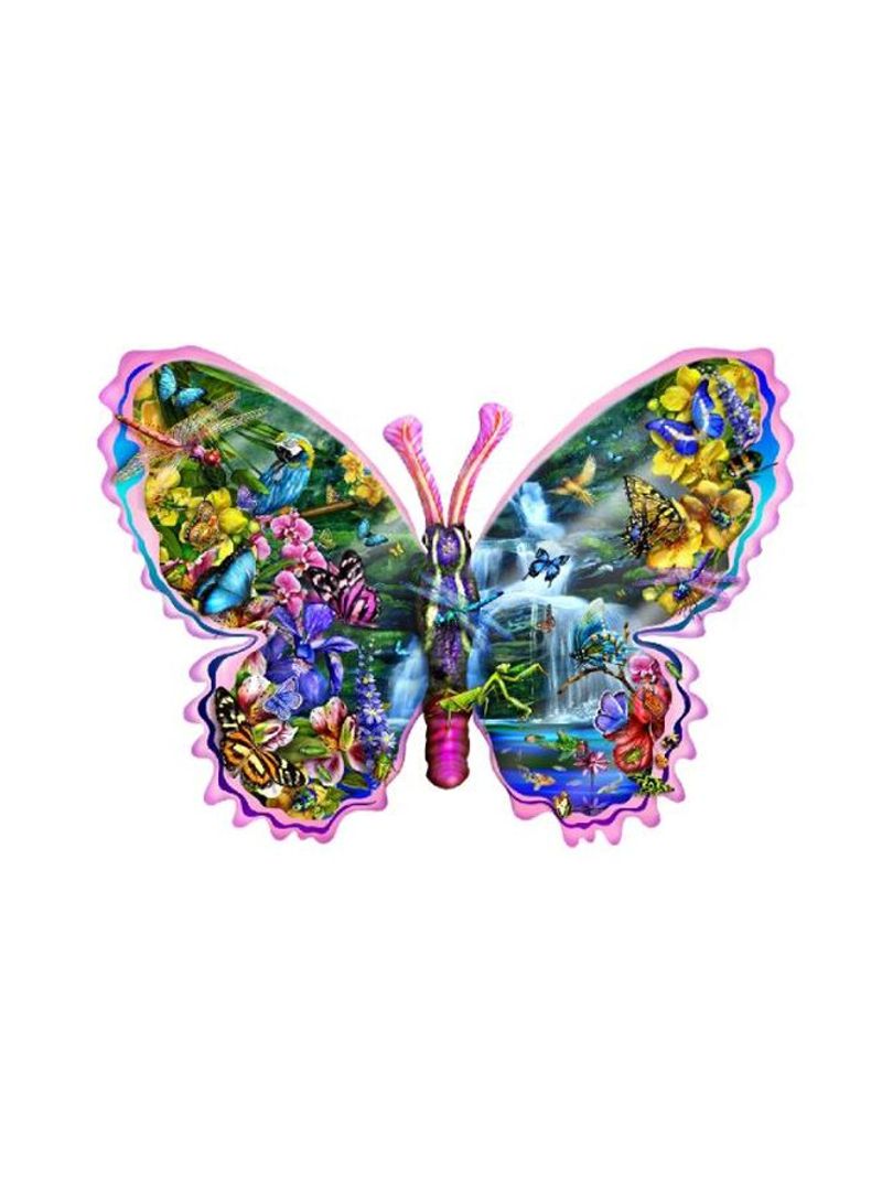 Butterfly Waterfall Shaped Jigsaw Puzzle 95234