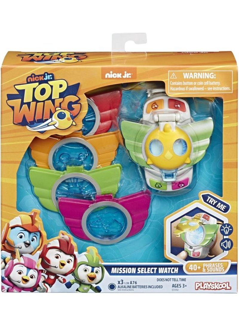 Top Wing Mission Select Watch With Lights
