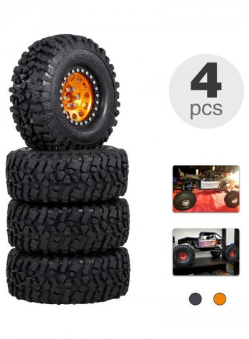 4-Piece Crawler RC Tire