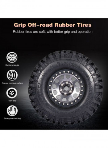 4-Piece Crawler RC Tire