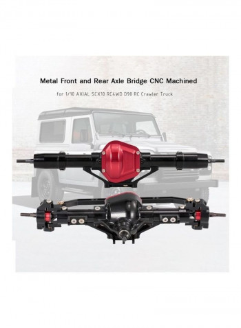 1/10 RC Crawler Metal Front And Rear Axle Bridge