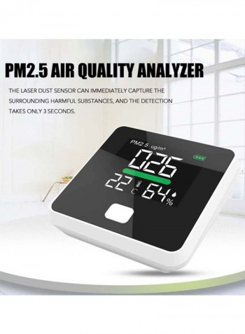 Air Quality Analyzer Black/White