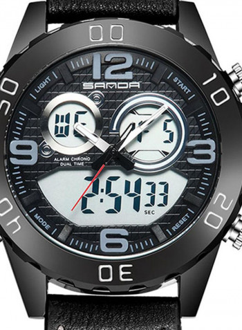 Men's Analog+Digital Electronic Round Watch 2393
