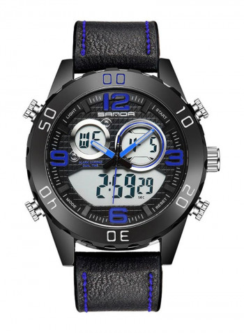 Men's Analog+Digital Electronic Round Watch 2394