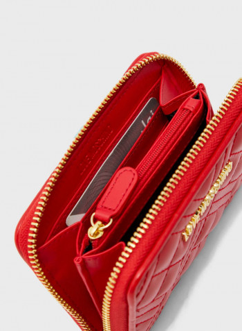 Slim And Lightweight Purse Red