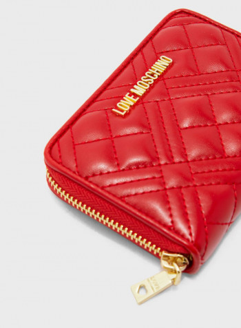 Slim And Lightweight Purse Red