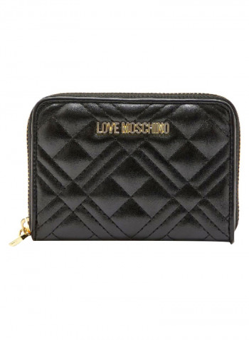 Slim And Lightweight Quilted Purse Black