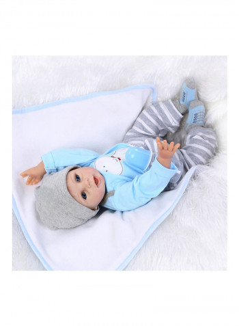 4-Piece Reborn Toddler Baby Doll Set