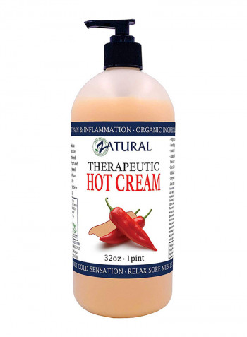 Therapeutic Hot Body Cream 32ounce