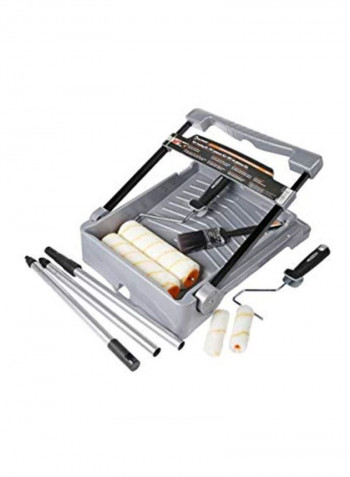 9-Piece Painting Kit Grey/Silver/White