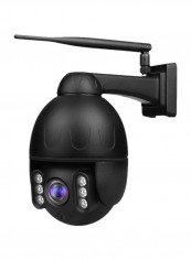 Wireless Full HD IP Security Camera Black 17x11.5x11.5centimeter