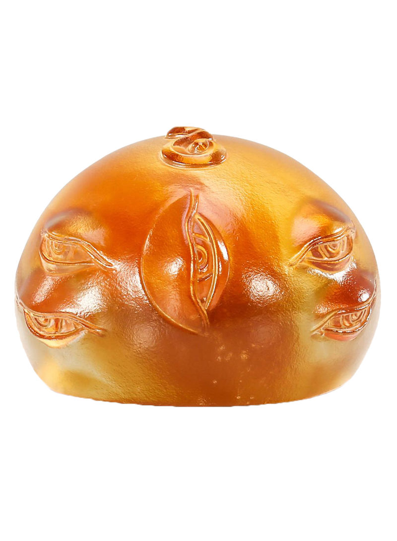 Five Eyes Glass Ornament Orange