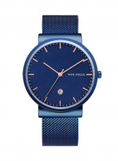 Men's Fashion Waterproof Business Calendar Design Pointer Display Quartz 7679