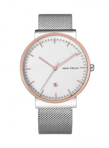 Men's Fashion Waterproof Business Calendar Design Pointer Display Quartz 7680