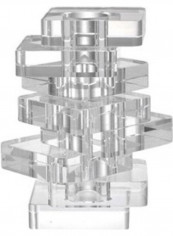 Crystal vase decoration floral ornament transparent flower vase(16*16*20) multicolour 356*521millimeter