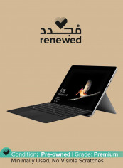 Renewed - Surface Go Type Cover Arabic Keyboard Black