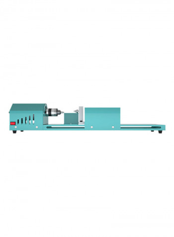 Household Multi Functional Small Turning Lathe Blue 42.00x9.00x14.00cm