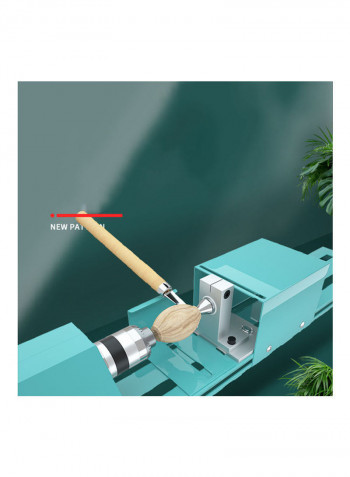 Household Multi Functional Small Turning Lathe Blue 42.00x9.00x14.00cm