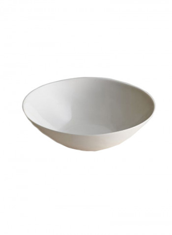 4-Piece Atelier Tete Deep Plate Set 185mm Off-White